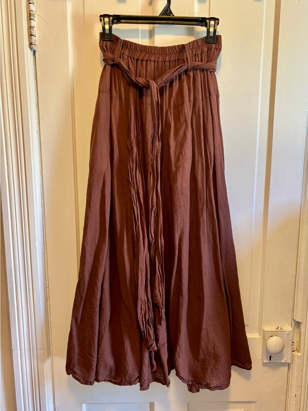 Cottonflower Athena Maxi Skirt Medium Brown